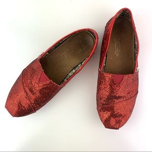 glitter tom shoes